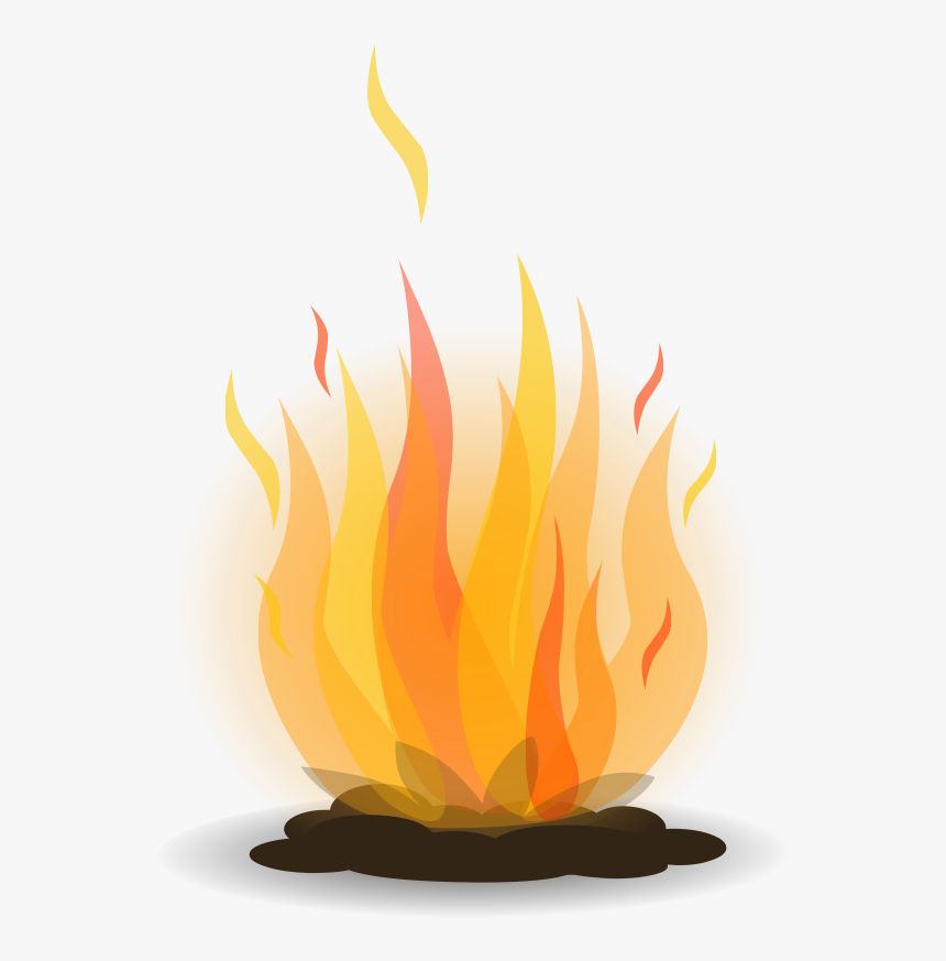 Bonfire Png - Campfire Background Gif Cartoon Transparent Campfire, Png Download, Free Download