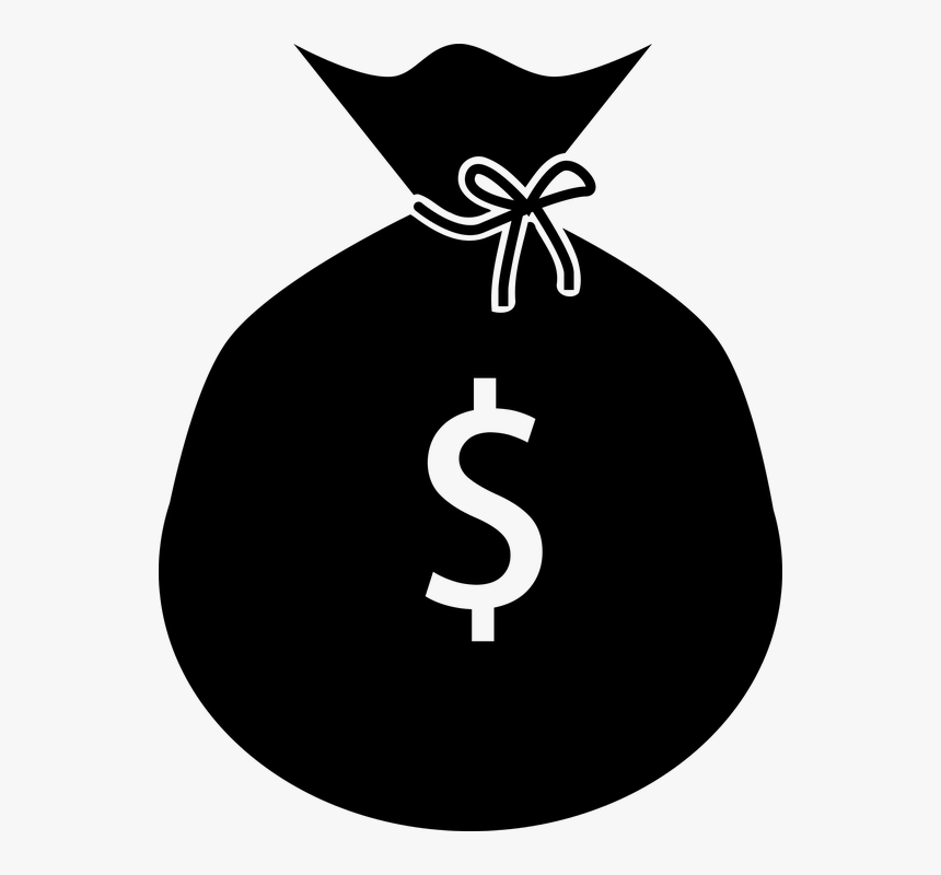 Money, Bag, Long Purse, Bribe, Business, Pictogram - Worek Pieniędzy Png, Transparent Png, Free Download