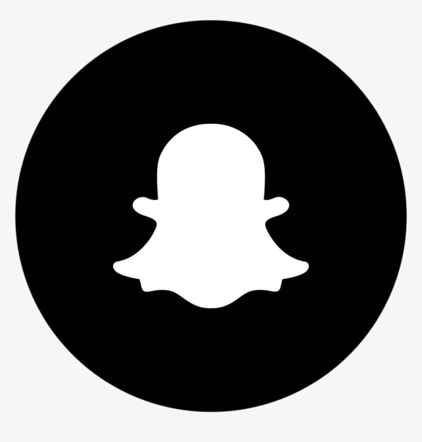 Transparent Snapchat Circle Png - Instagram Facebook Twitter Snapchat Logo,  Png Download - kindpng