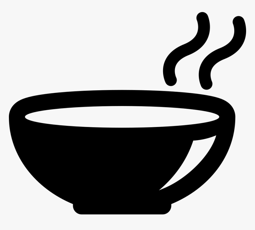 Hot Soup Svg Icon - Icon Bowl Png, Transparent Png, Free Download