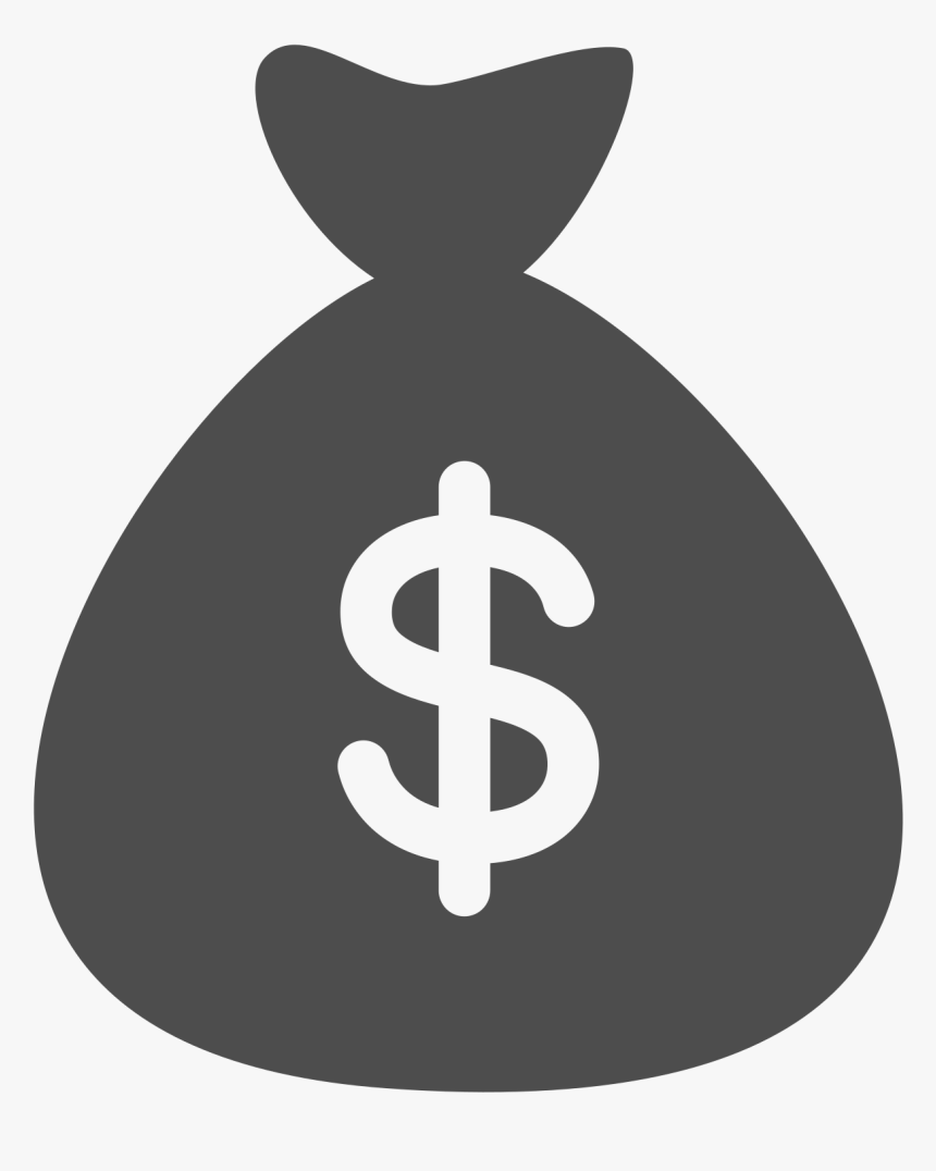 Money-bag - Icon Png Donate Icon, Transparent Png, Free Download