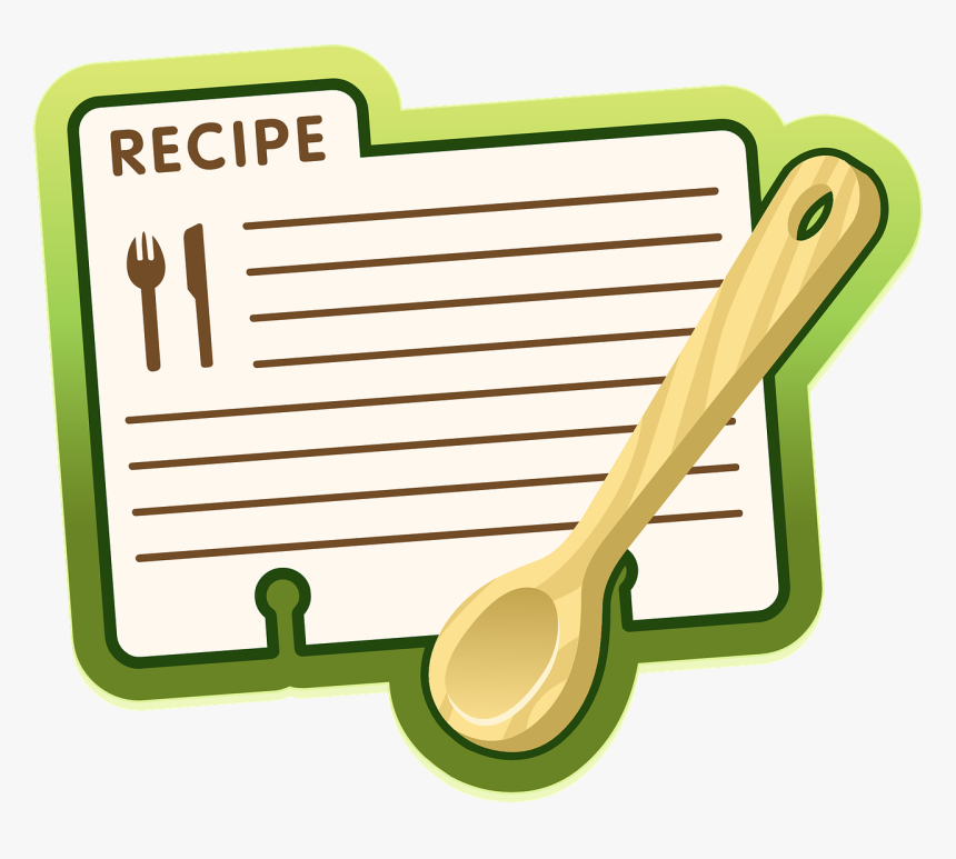 Recipe-575434 1280 - Cookbook Clipart Transparent Background, HD Png Download, Free Download