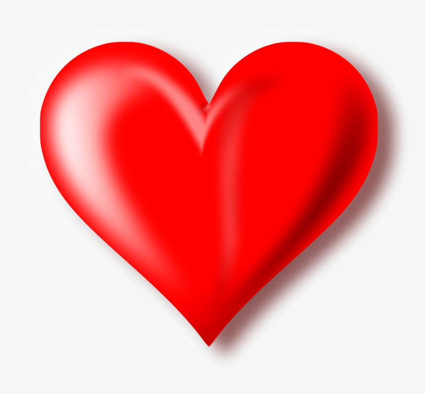 Heart Png - Clear Background Red Heart, Transparent Png, Free Download