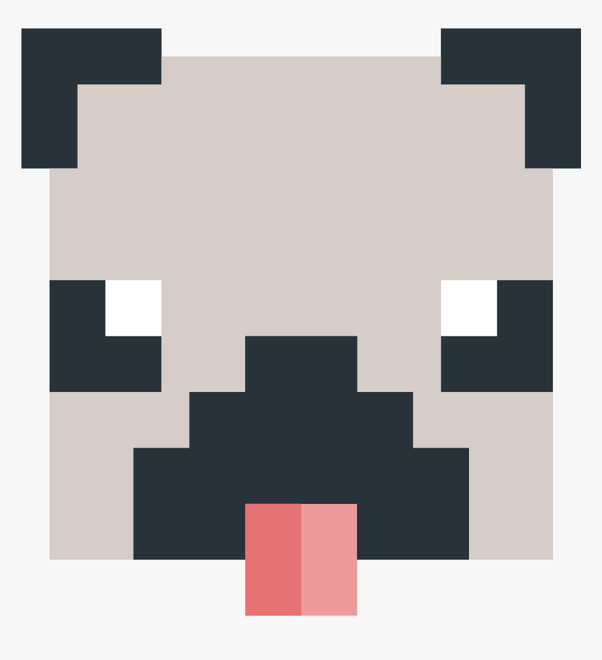 Transparent Minecraft Tnt Clipart - Make A Pug Face In Minecraft, HD Png Download, Free Download