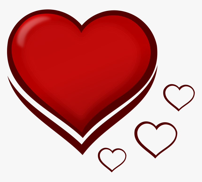 Draw Clipart Heart - Easy Small Heart Drawing, HD Png Download, Free Download