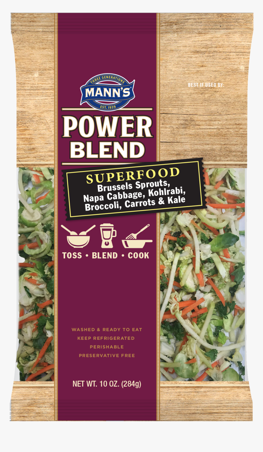 Mann's Power Blend Superfood, HD Png Download, Free Download