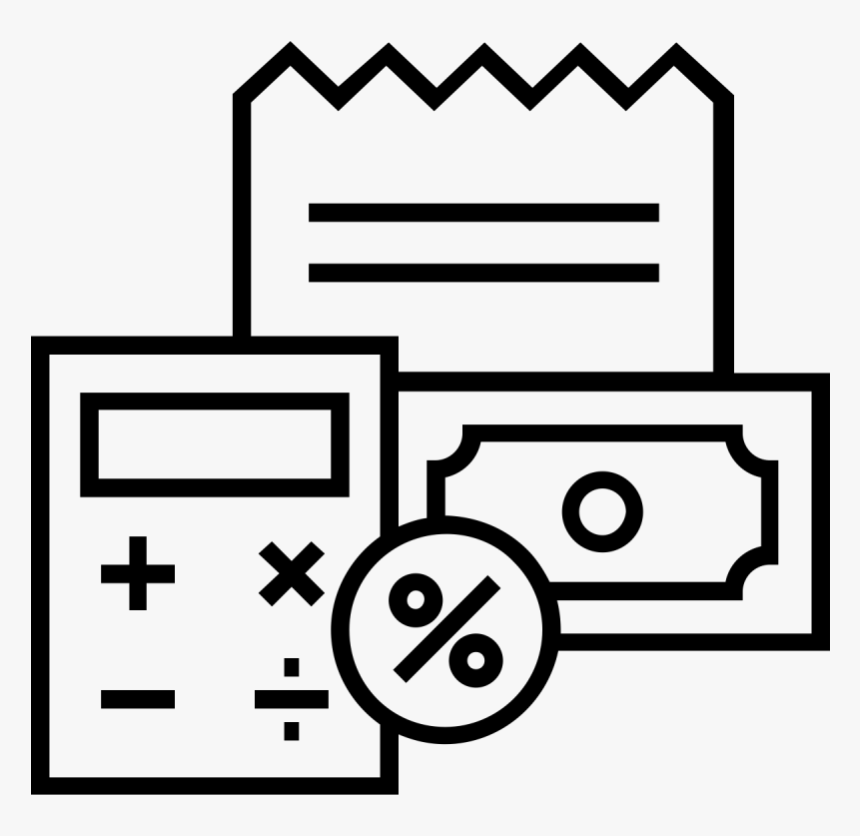 Transparent Calculator Clipart Black And White - Financial Freedom Icon, HD Png Download, Free Download