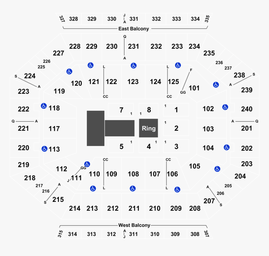 Dcu Center Section 108 Row Ee, HD Png Download, Free Download