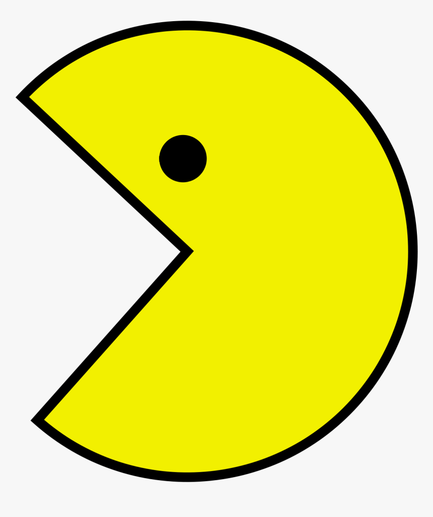 Pac Man Facing Left, HD Png Download, Free Download