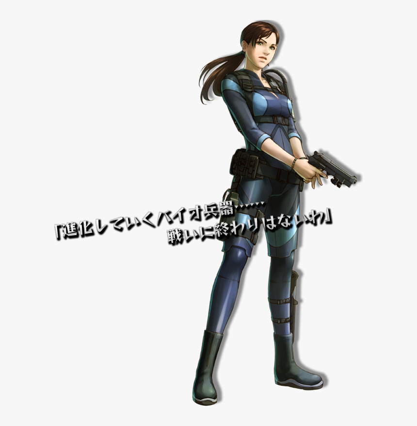 Jill Valentine Transparent , Png Download - Project X Zone Resident Evil, Png Download, Free Download