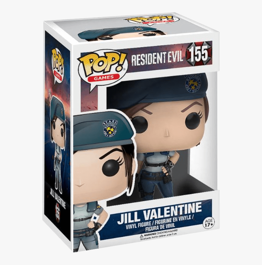 Jill Valentine Funko Pop, HD Png Download, Free Download