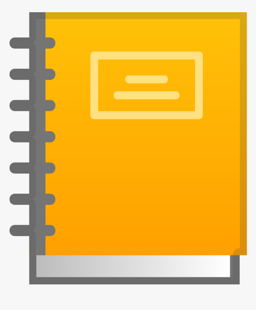 Yellow,paper Art - Ledger Icon Png, Transparent Png, Free Download