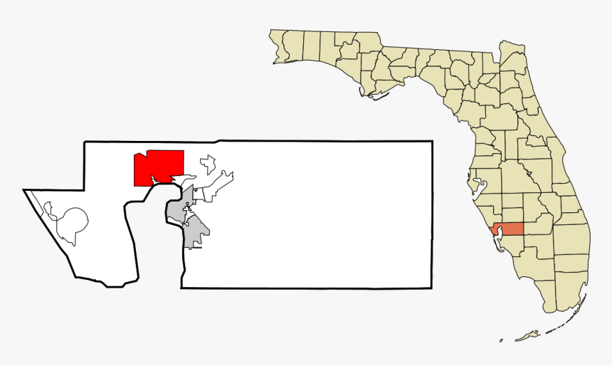 Longwood City Limits Map, HD Png Download, Free Download