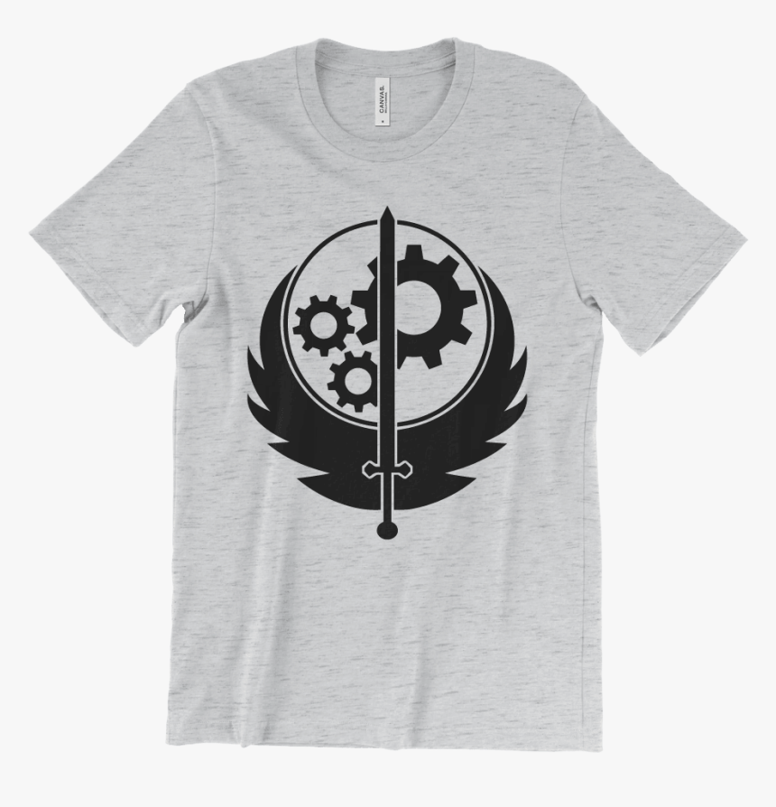 Brotherhood Of Steel Logo T-shirt - Brotherhood Of Steel Logo, HD Png Download, Free Download