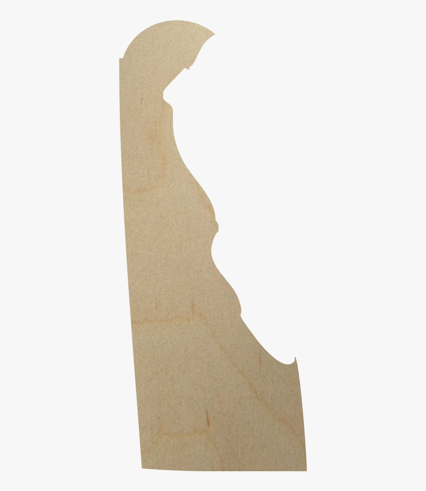 Delaware State Wood Cutout - Plywood, HD Png Download, Free Download