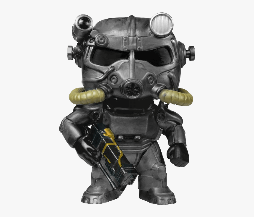 Fallout Brotherhood Of Steel Pop Figure - Funko Pop Fallout T 60 Power Armor, HD Png Download, Free Download