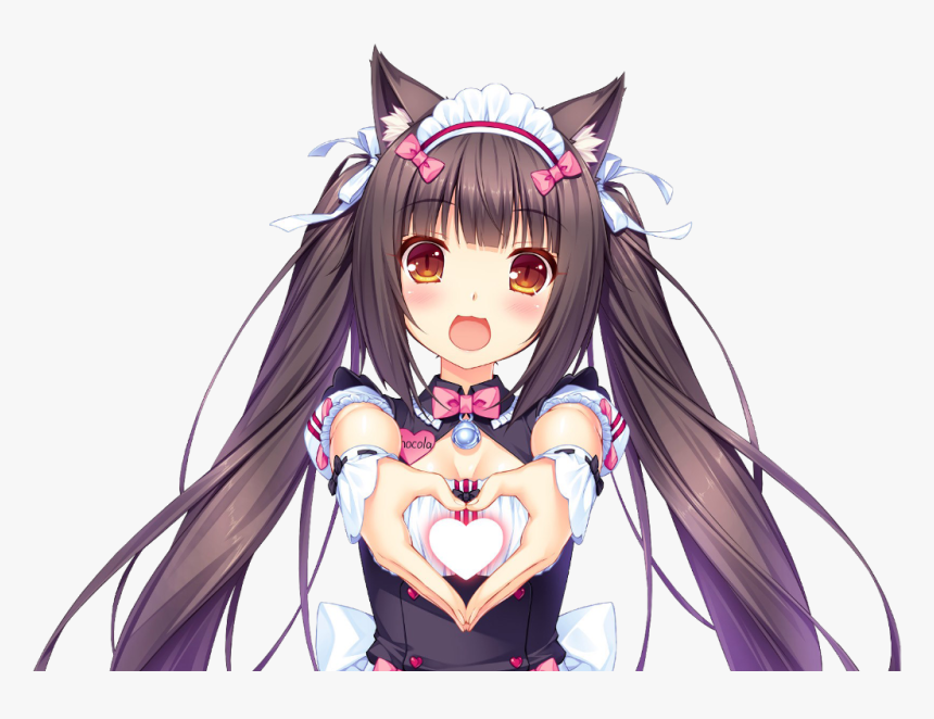 #anime #neko #nekopara #freetoedit - Chocola Anime, HD Png Download, Free Download