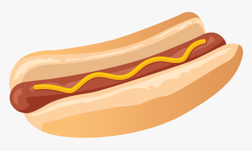 Hot Dog Eating Contest %%sep%% Brockport - Hot Dog Without Background, HD Png Download, Free Download