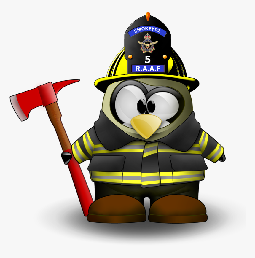 Fireman Penguin, HD Png Download, Free Download