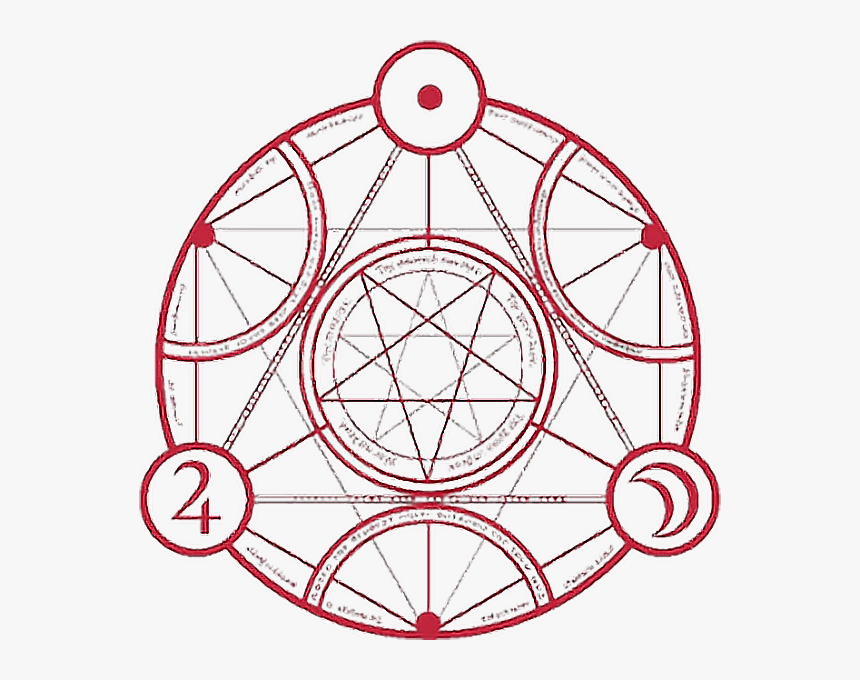 #magic #witchcraft #fantasy #circle #transmutationcircle - Alchemy Circle, HD Png Download, Free Download