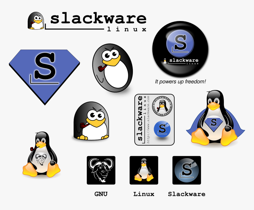 Slackware Tux, HD Png Download, Free Download