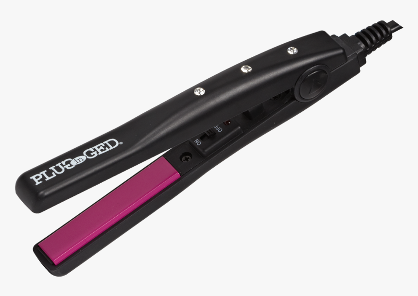 Black Diamond Travel Ceramic Flat Iron By Plugged In - Windscreen Wiper, HD Png Download, Free Download