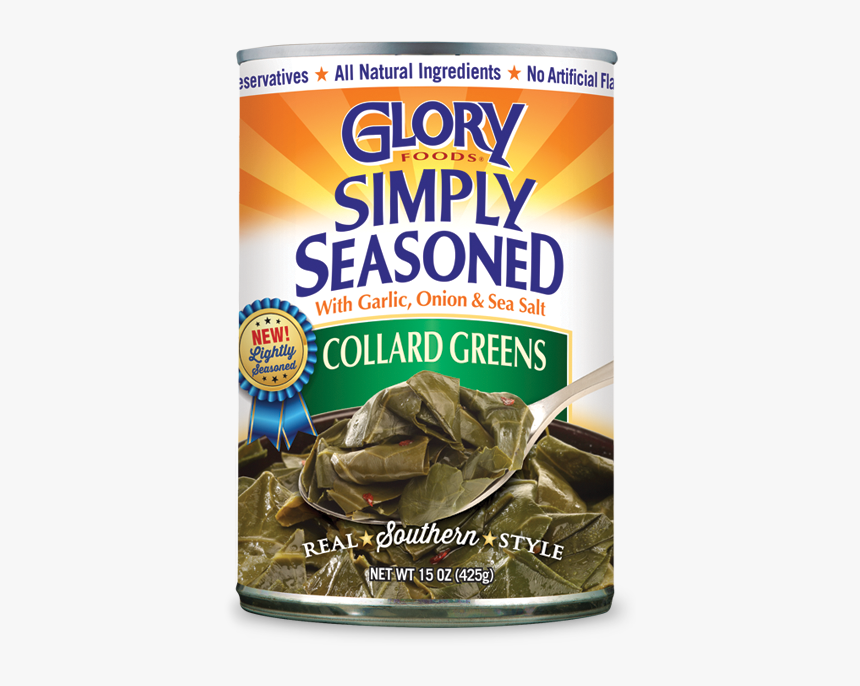 Simply Seasoned Collard Greens - Fish Products, HD Png Download, Free Download