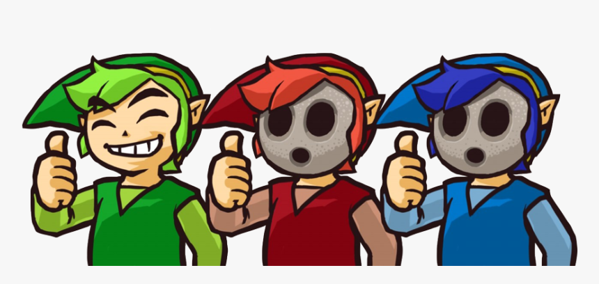 Tri Force Heroes Link Dolls - Triforce Heroes Blue Link, HD Png Download, Free Download