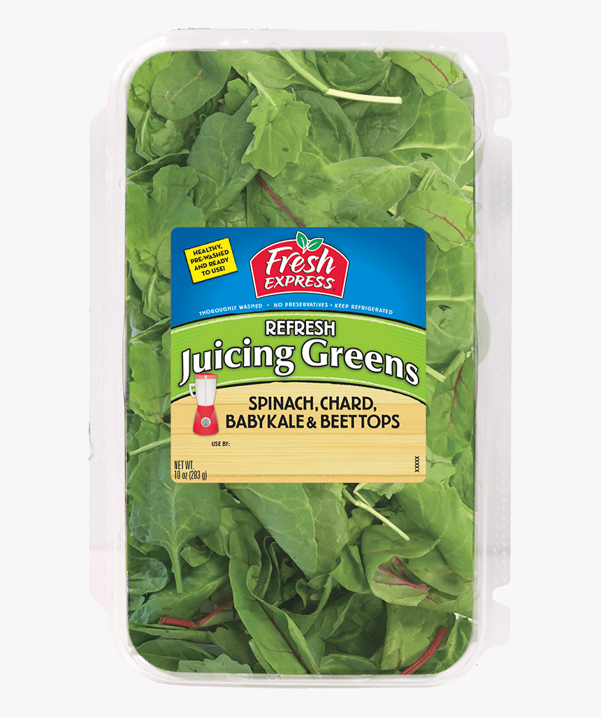 Refresh Juicing Greens - Spinach, HD Png Download, Free Download