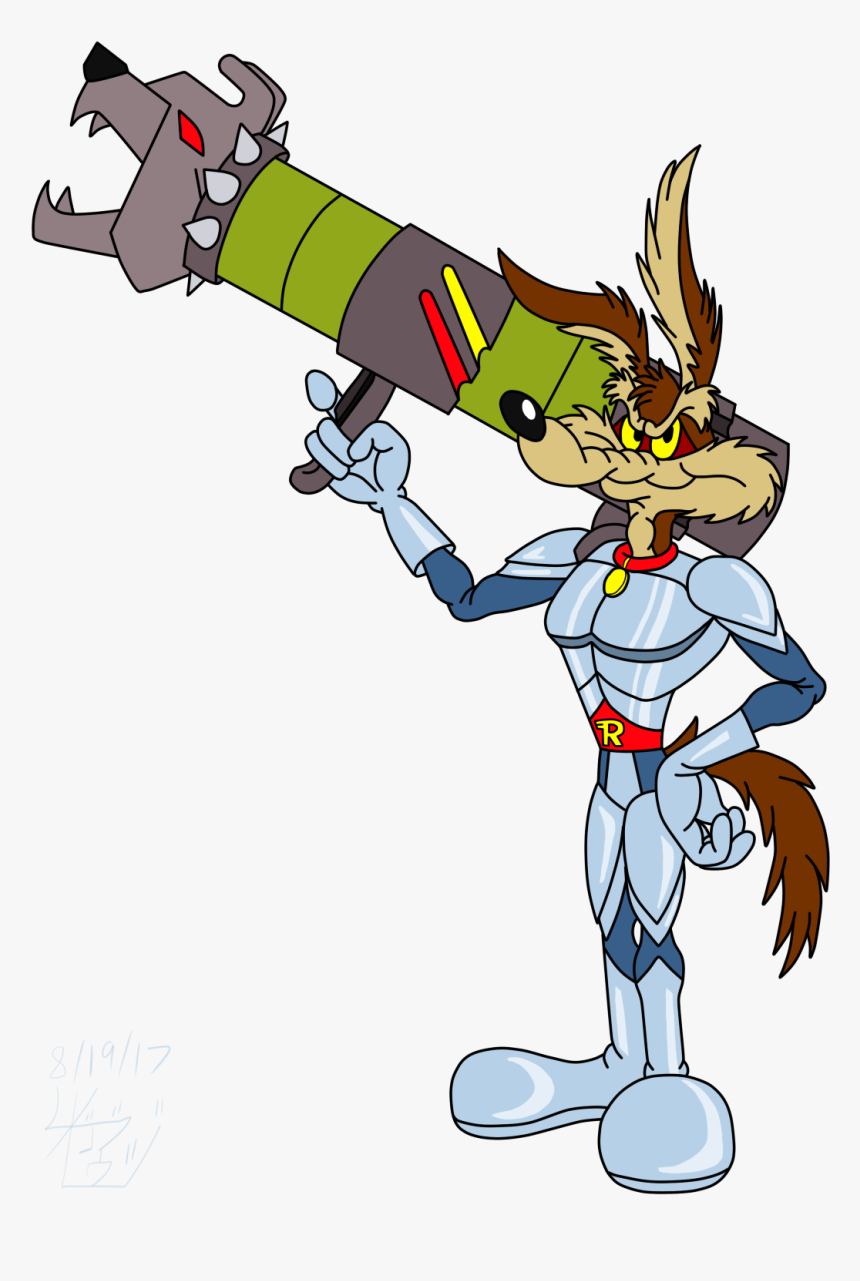 Transparent Wile E Coyote Png - Wile E Coyote Bazooka, Png Download, Free Download