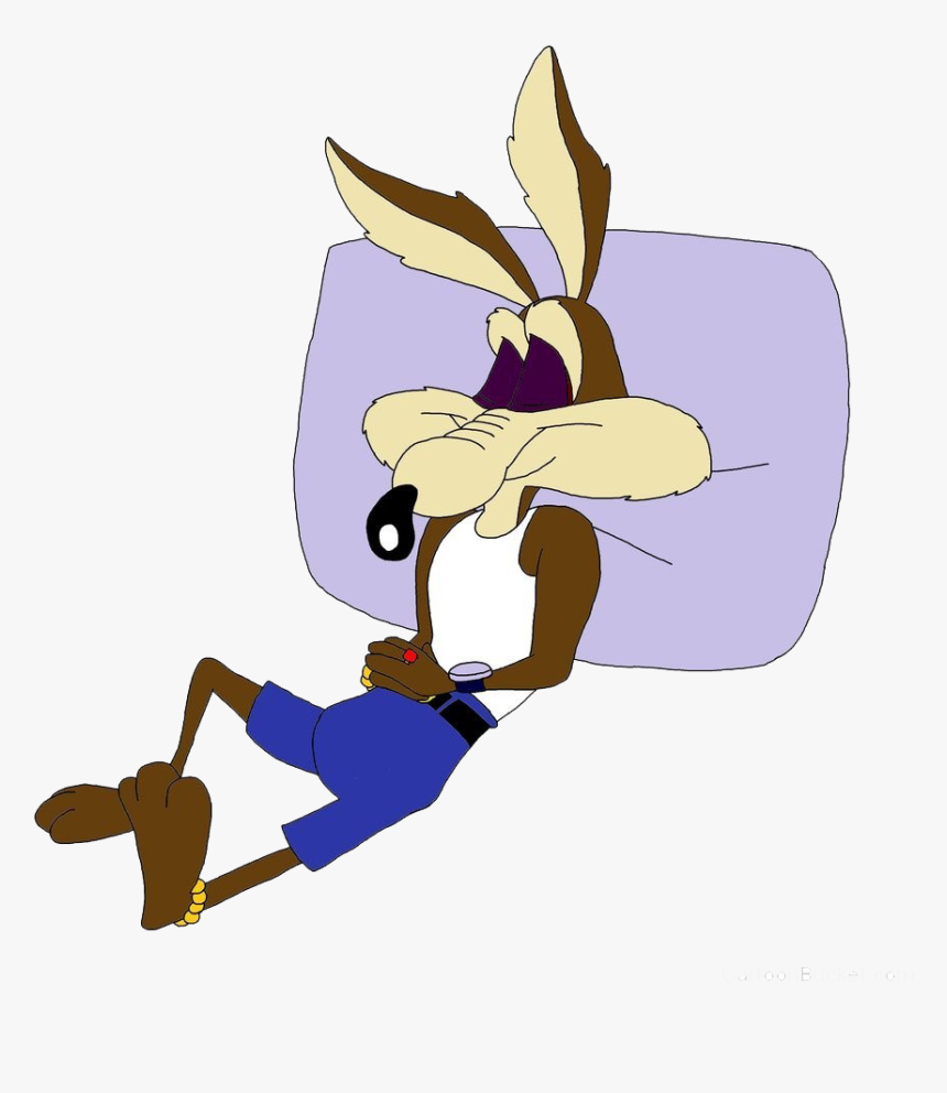 Wile E Coyate Png Transparent Image - Wile E Coyote Sleeping, Png Download, Free Download