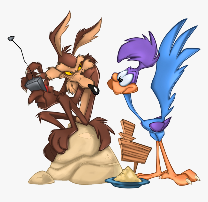 Correcaminos Y Coyote Dibujos, HD Png Download, Free Download