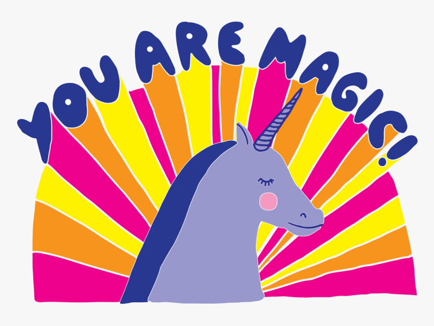 "you Are Magic - You Are Magic Risograph Print, HD Png Download, Free Download