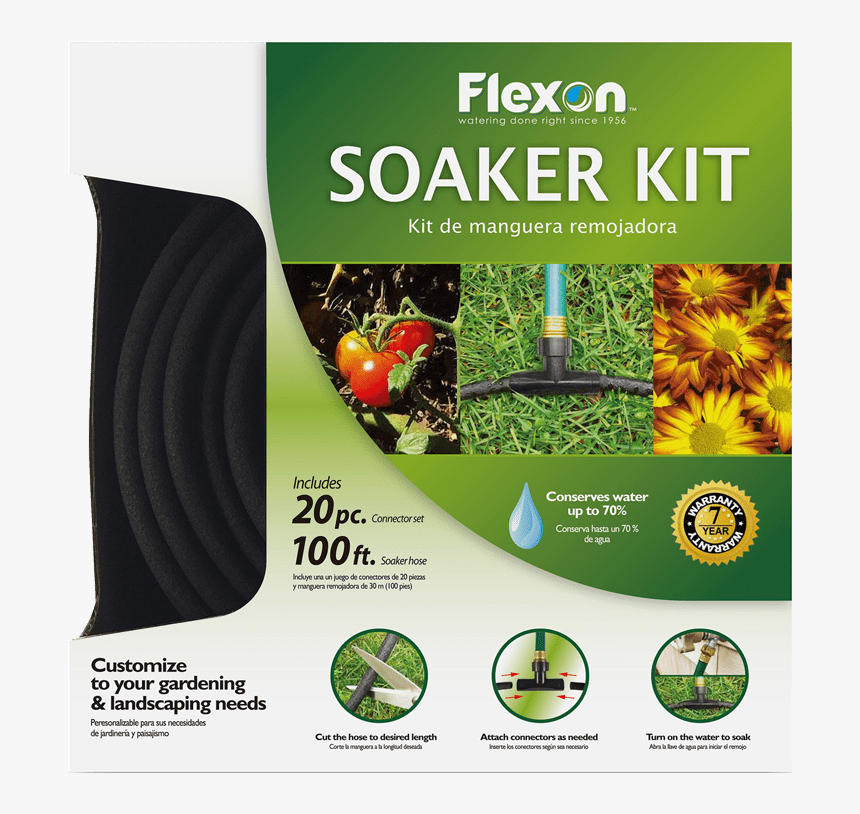 Garden Water Hose Soaker Kit - Soaker Hoses Lowes, HD Png Download, Free Download