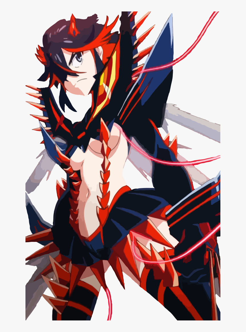 No Caption Provided - Kill La Kill Ryuko And Senketsu, HD Png Download, Free Download