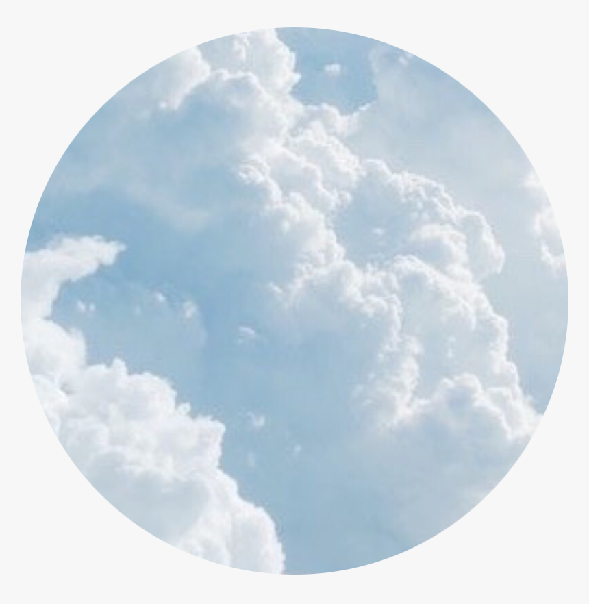 Transparent Photographs Blue Sky - Light Blue Aesthetic Clouds, HD Png Download, Free Download