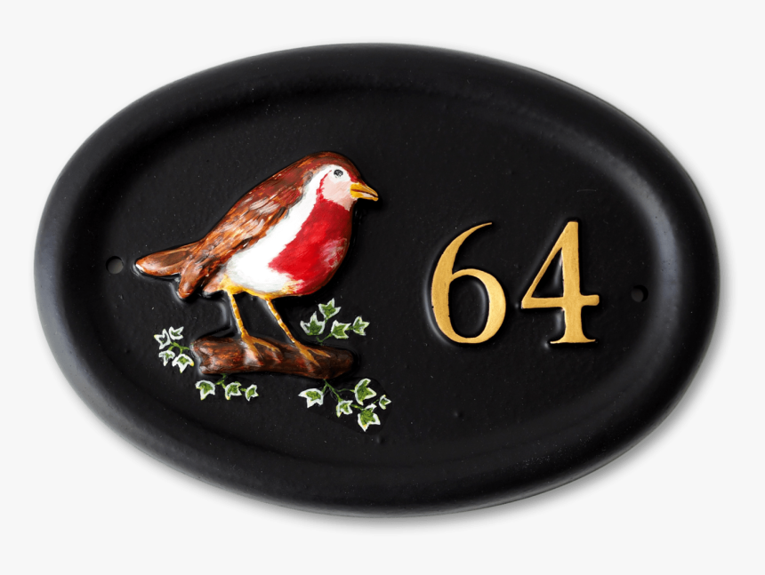 Robin House Sign - Perching Bird, HD Png Download, Free Download