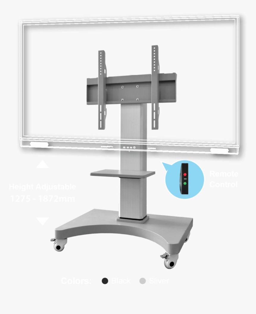 Electric Height Adjustable Tv Stand, HD Png Download, Free Download