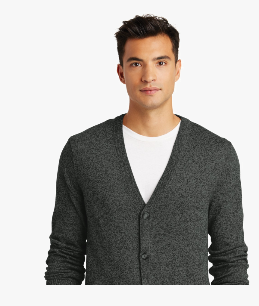 Navy Mens Cardigan, HD Png Download, Free Download