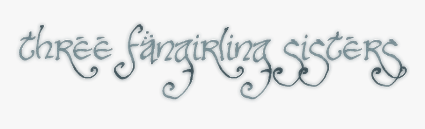 Three Fangirling Sisters - Calligraphy, HD Png Download, Free Download