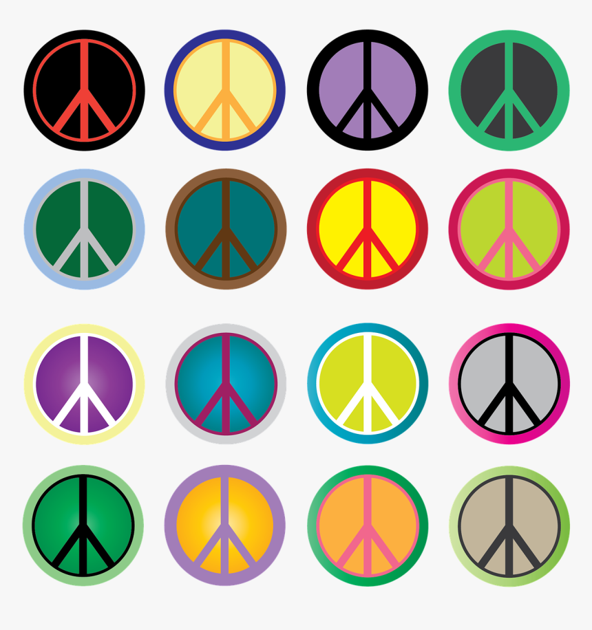 Peace Sign Disco, HD Png Download, Free Download