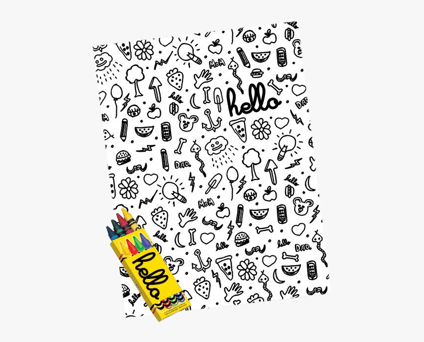 Doodles 18"x24 - Hello, HD Png Download, Free Download