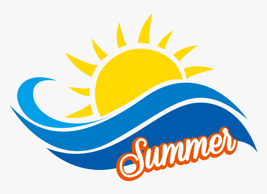 Summer Sun Free Clipart Hq Clipart - Vector Summer Logo, HD Png Download, Free Download