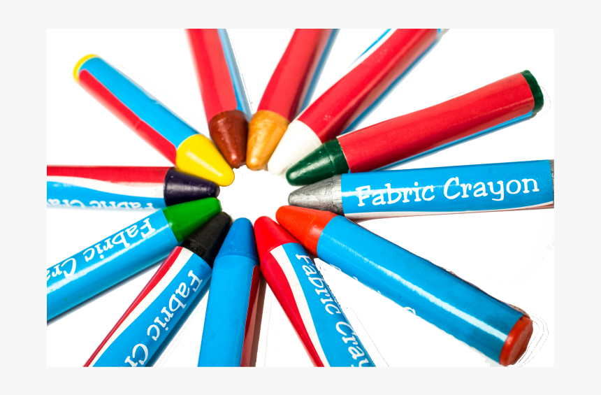 Fabric Crayons - Coquelicot, HD Png Download, Free Download