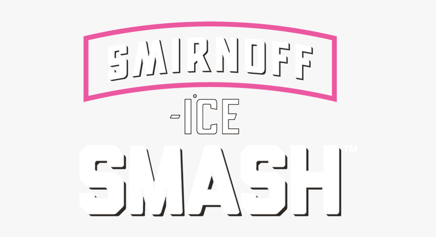 Smirnoff Ice Smash Cherry Lime - Smirnoff Ice Smash Logo, HD Png Download, Free Download