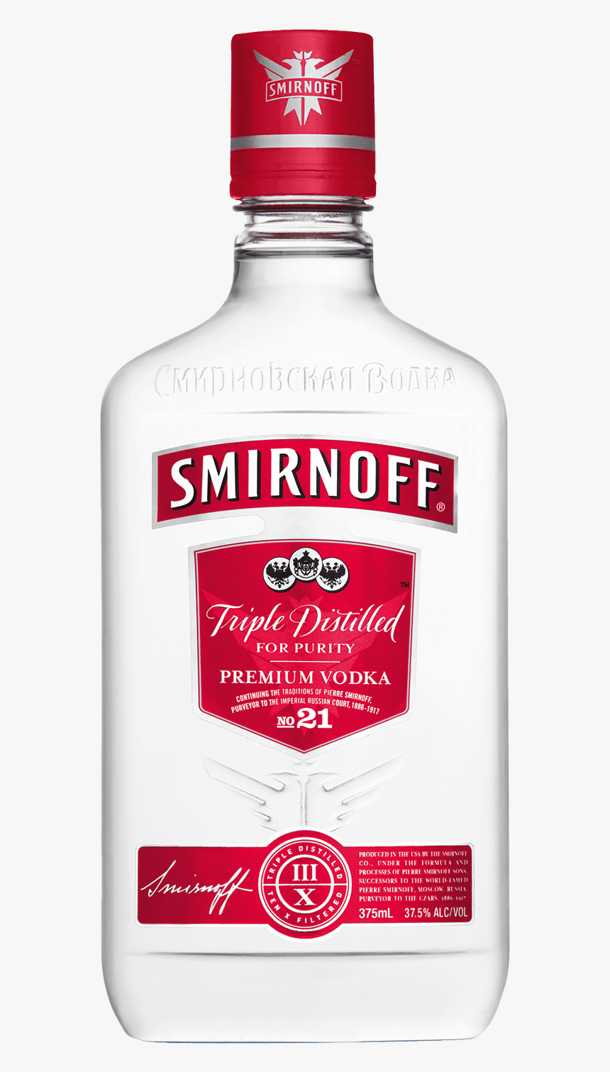 Smirnoff Vodka Png - Smirnoff Hot Bottle, Transparent Png, Free Download