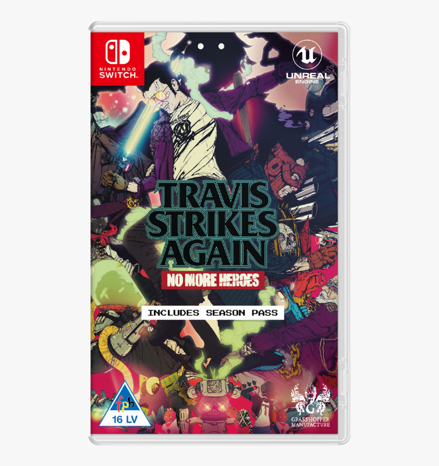 Travis Strikes Again - Travis Strikes Again No More Heroes Switch, HD Png Download, Free Download