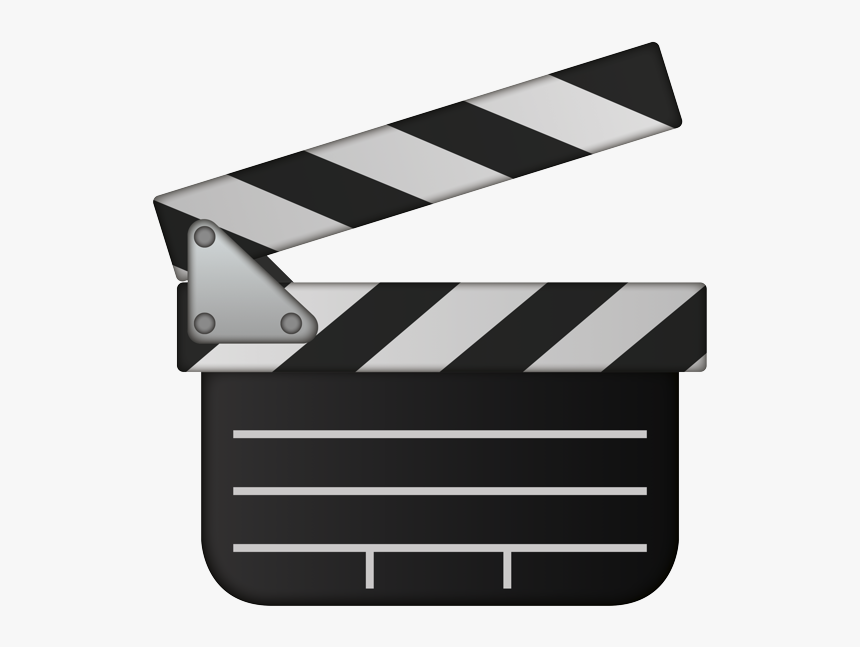 Clapper Board Emoji Png, Transparent Png, Free Download