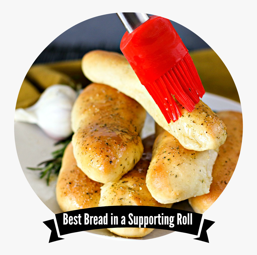 The Best Oscar Party Recipes Garlic Butter Breadsticks - Bun, HD Png Download, Free Download
