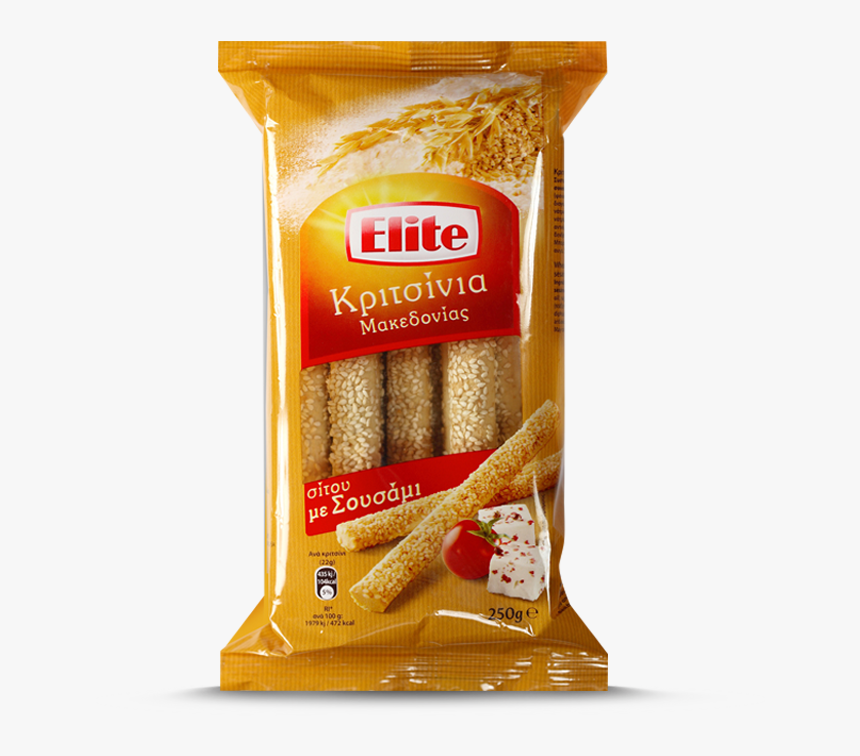 Elite Macedonian Breadsticks With Sesame Seeds - Elite Elbisco, HD Png Download, Free Download